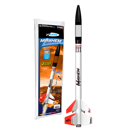 Estes Rockets Mayhem Flying Model Rocket Kit 001320