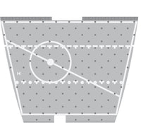 1/350 Pontos Model USS BB-62 New Jersey Wooden Deck Set 35006WD1