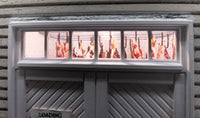 HO Woodland Carver's Butcher Shoppe BR5068
