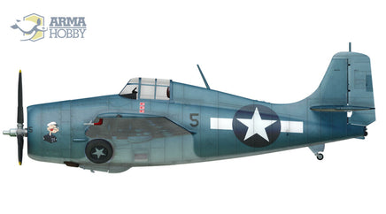 1/72 Arma Hobby F4F-4 Wildcat Model Kit 70048