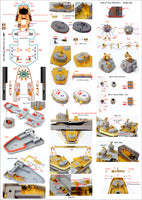 1/350 Pontos Model USS BB-63 Missouri Circa 1991 Detail Up Set 37018F1