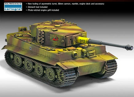 1/35 Academy Tiger-1 "Late Version" 13314