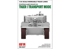 1/35 Ryefield Models Workable Track Links Tiger I Transport Mode 5027