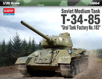1/35 Academy Soviet Medium Tank T-34-85 "Ural Tank Factory No.183" 13554