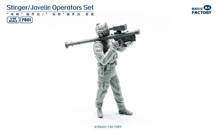 1/35 Magic Factory FIM-92 Stinger/FGM-148 Javelin Operators Set 7501 - MPM Hobbies