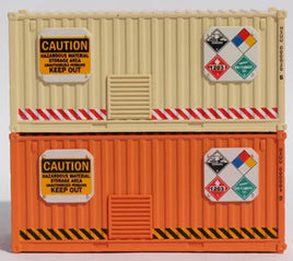 N JTC Model "VS" Hazmat Storage Containers 20' Std. Height Container with Magnetic System 205002