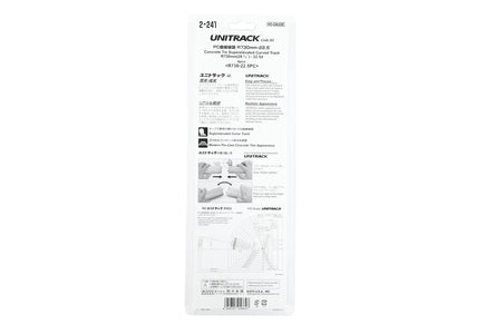 HO Kato 730mm (28 3/4″) Radius 22.5' CT Superelevated Curve Track [4pcs] 2-241