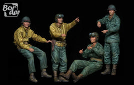 1/35 Border Model WWII U.S. Tank Crew Resin Figures BR007