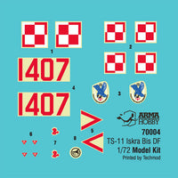 1/72 Arma Hobby TS-11 Iskra Model Kit 70004