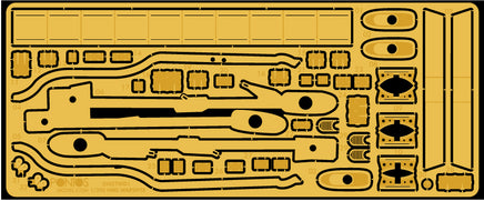 1/350 Pontos Model HMS Warspite Wooden Deck Set 35027WD1