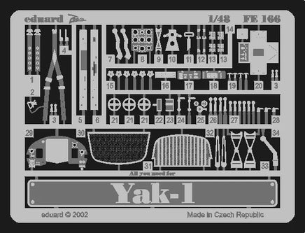 1/48 Eduard YAK-1 for ACCURATE MINIATURES FE166