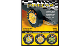 PineCar Juiced Wheel Flare Decal 4068