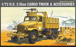 1/72 Academy U.S. 2.5Ton Cargo Truck & Accessories 13402