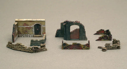 1/72 Italeri WWII Walls and Ruins II 6090