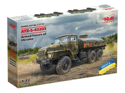 1/72 ICM ATZ-5-43203 Fuel Bowser of the Armed Forces of Ukraine 72710