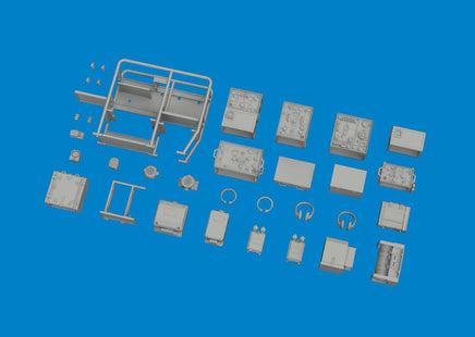 1/35 Eduard Sd.Kfz. 251/6 Ausf. C radio equipment 3D 635039