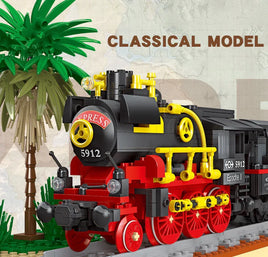 Jie-Star Steam Locomotive (676 pcs) 59008