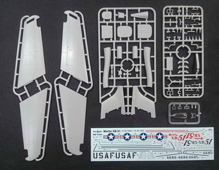 1/72 Mikro Mir Martin XB-51 72-025