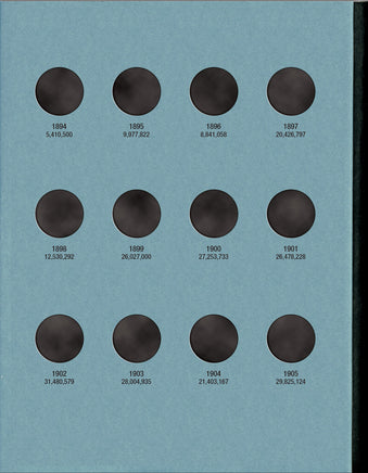 Whitman Coin Folder - Liberty Head Nickels: 1883-1912 9007