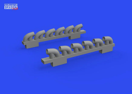 1/72 Eduard P-39Q exhaust stacks PRINT for ARMA HOBBY 672305