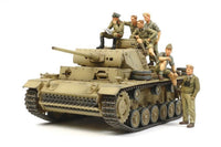 1/35 Tamiya Panzerkampfwagen III Ausf.L with Rommel and Dak Tank Crew Set 32405