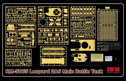 1/35 Ryefield Models Leopard 2A6 Main Battle Tank 5065