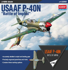 1/48 Academy USAAF P-40N "Battle of Imphal" 12341 - MPM Hobbies