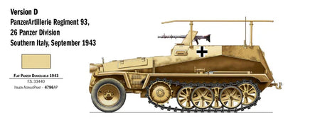 1/72 Italeri Sd. Kfz. 250/3 7034