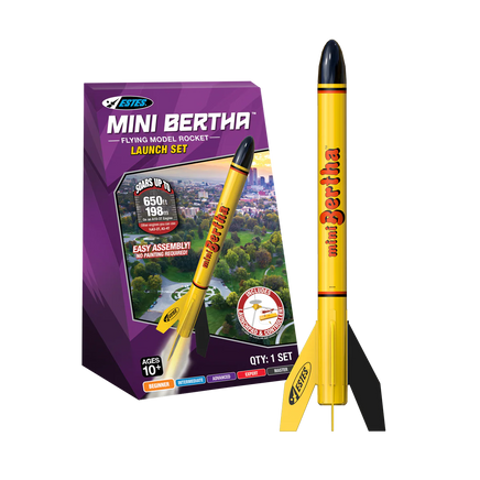 Estes Rockets Mini Bertha Launch Set 002469