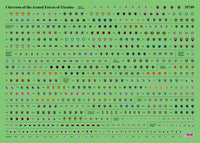1/35 ICM Insignia, Patches and Vehicles Camouflage of the Armed Forces of Ukraine 35748