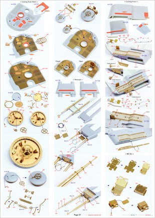 1/72 Pontos Model U-Boot Type IX C Detail Up Set 72002F1