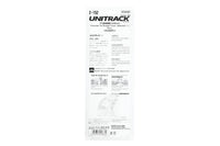 HO Kato Unitrack 246mm 9-3/4" Concrete Tie Straight Track (4) 2-152