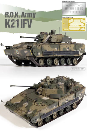 1/35 Academy R.O.K. Army K21 IFV Tank 13566