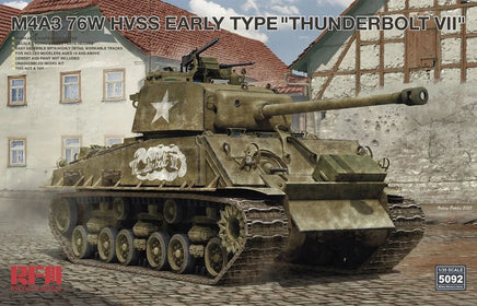 1/35 Ryefield Models M4A3 76W HVSS Early Type "Thunderbolt VII" 5092