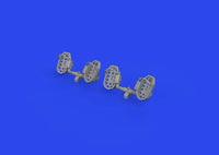 1/32 Eduard Bf 109E rudder pedals late PRINT 632193