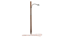 N Woodland Wooden Pole Street Lights 5638