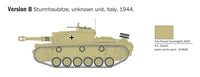 1/56 Italeri Stug III - Sturmhaubitze 105 25756