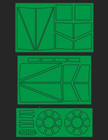 Green Strawberry Tie Interceptor Paint Mask AM009