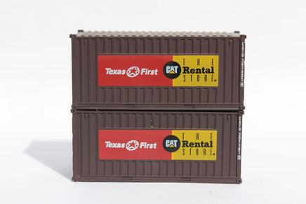 JTC Model CAT Rental Store "Texas First" 20' Std. Height Container 205015