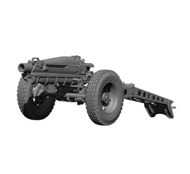 1/16 H3 Model WWII M1A1 Howitzer 75mm 3D Printed Figure 16067