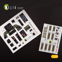 1/32 Kelik SBD-3 Dauntless interior 3D decals for Trumpeter kit K32007