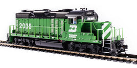 HO Broadway Ltd EMD GP20 Burlington Northern #2038 4267