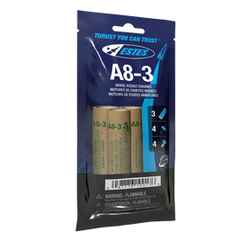 Estes A8-3 Engines 10017 - MPM Hobbies