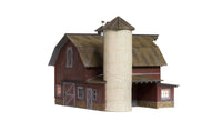 O Woodland Old Weathered Barn 5865 - MPM Hobbies