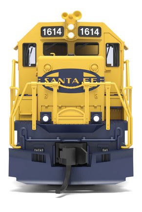 N Broadway Ltd EMD SD40-2 BNSF 1614 ATSF Blue/Yellow w/Patch Paragon4 Sound/DC/DCC 9460