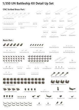 1/350 Veryfire IJN Kii Super Yamato Battleship (Deluxe Version) 350908DX