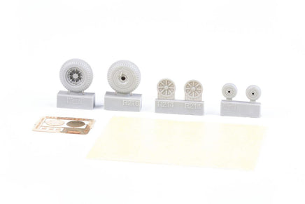 1/48 Eduard P-40N wheels cross tread 6481135