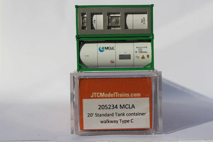 JTC Model MCLC Mitsubishi Chemical 20' Standard Tank Container 205234