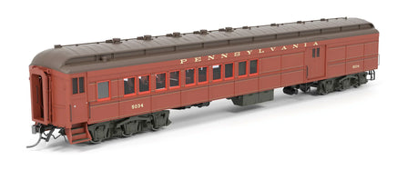 HO Broadway Ltd PB70 Coach-Baggage Combine PRR 5034 1930's Paint 8980 - MPM Hobbies