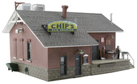 HO Woodland Chip's Ice House BR5028